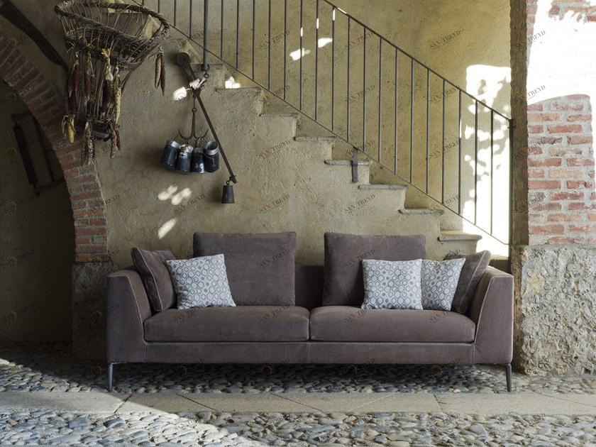 Flexstyle 3-х местный тканевый диван Estelle sun-id-1416259