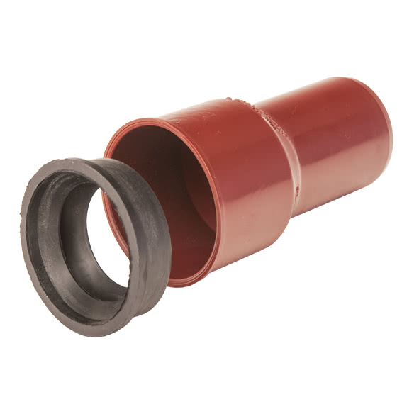 8M3246S32 SANHA M3-246S соединитель под сифон в уплотнительной манжетой DN 30 / OD 32 мм  - Вид №1