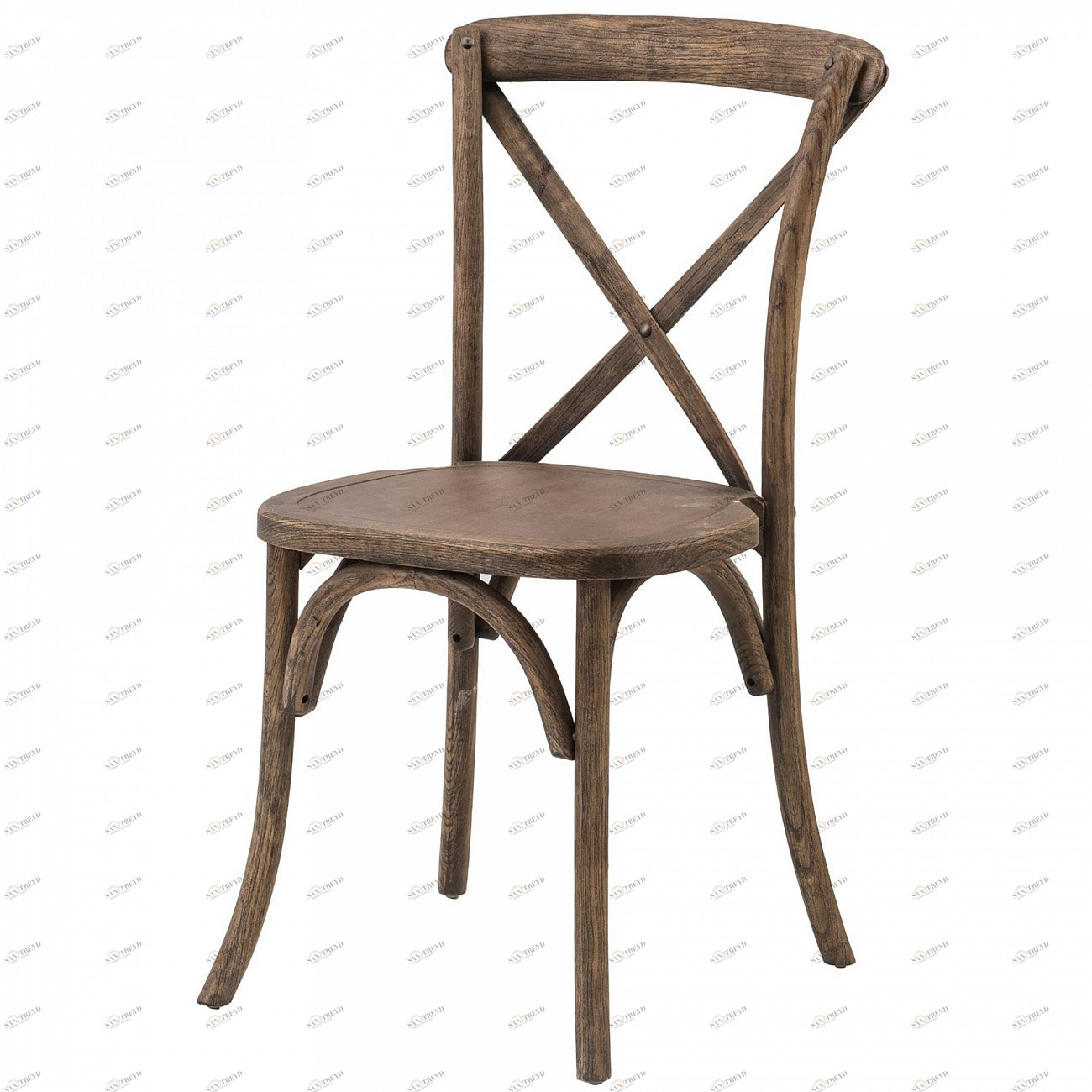 Стул Cross светлый орех РЕСТОРАЦИЯ CROSS 096883 Коричневый