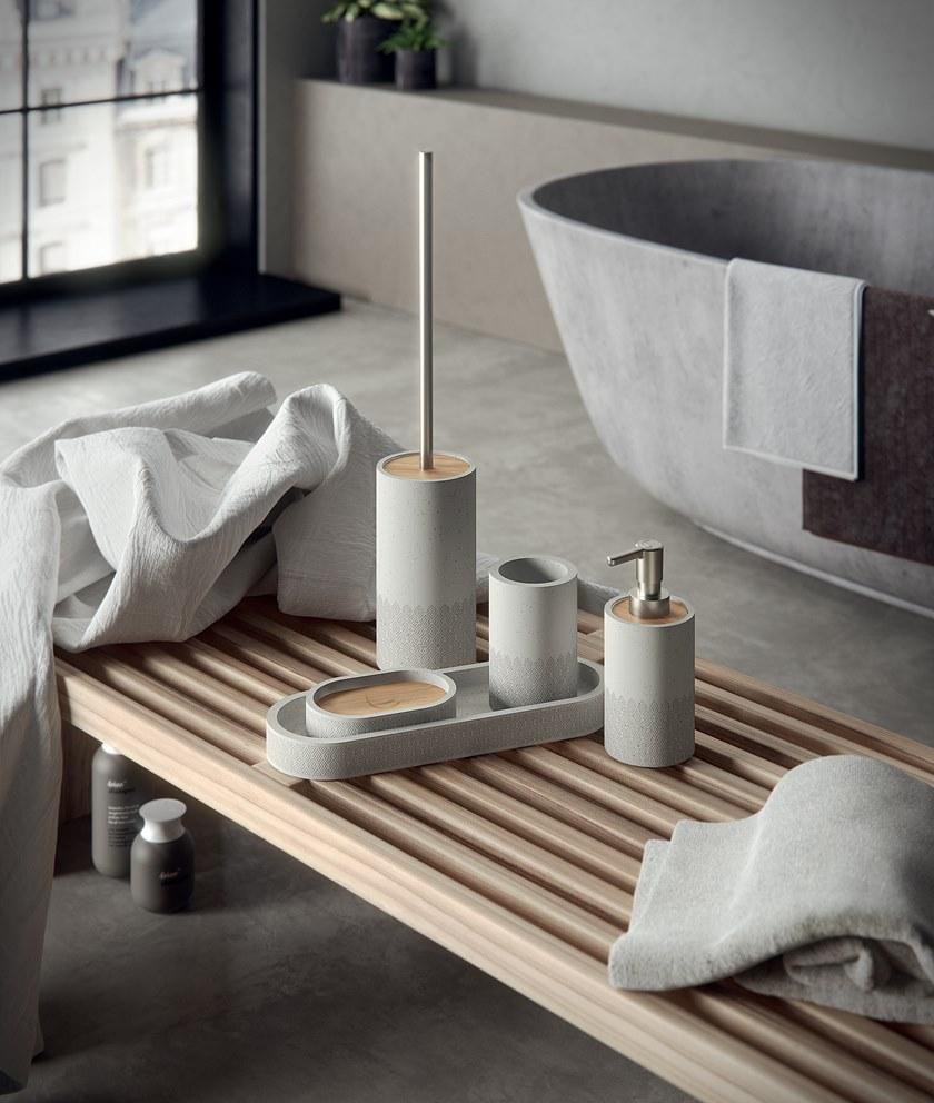 GEDY Ершик для унитаза из бетона Afrodite 4933 - Вид №2