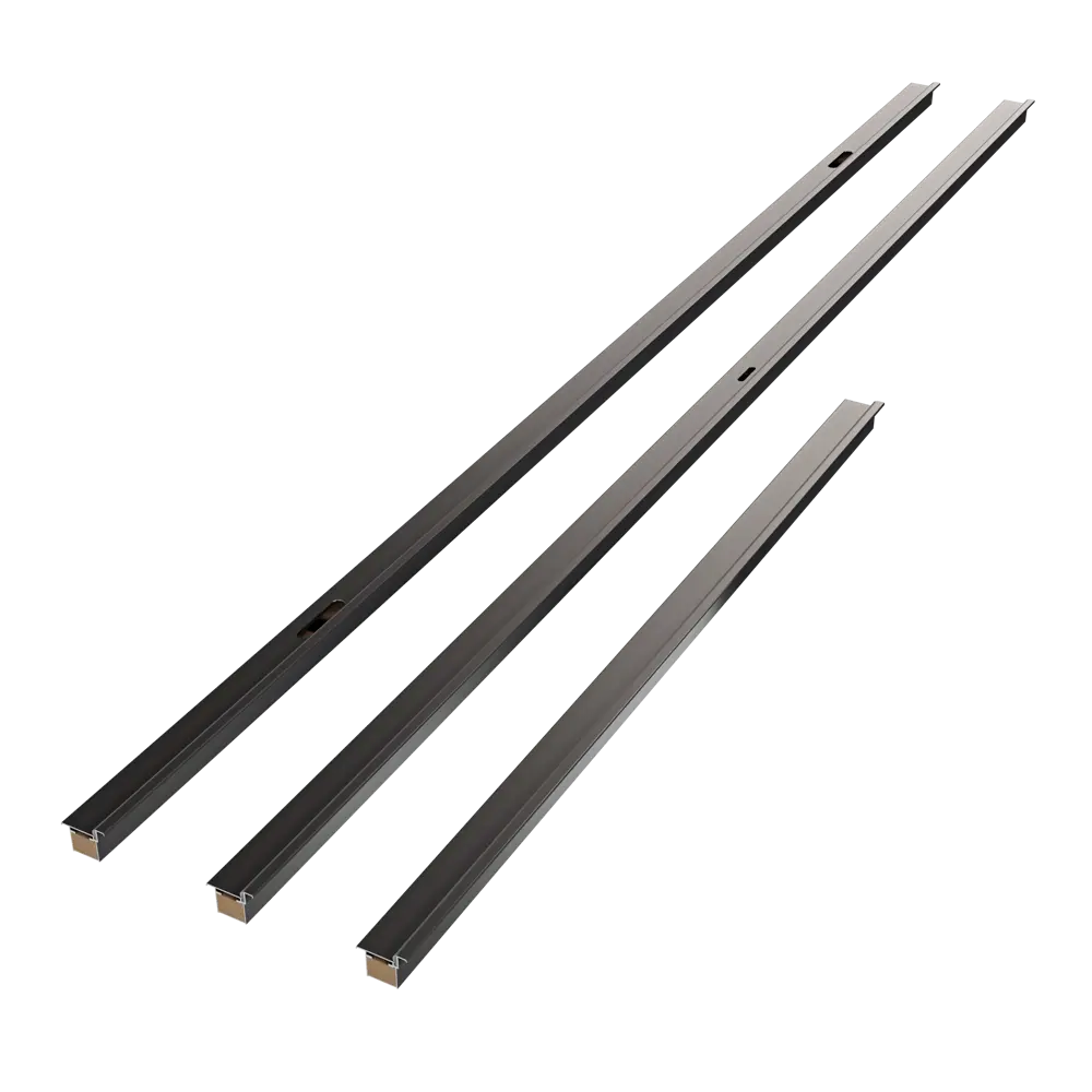 Дверная коробка Invisible 2200x65x35 мм цвет черный (2.5 шт.) Santreyd STLM-2115746