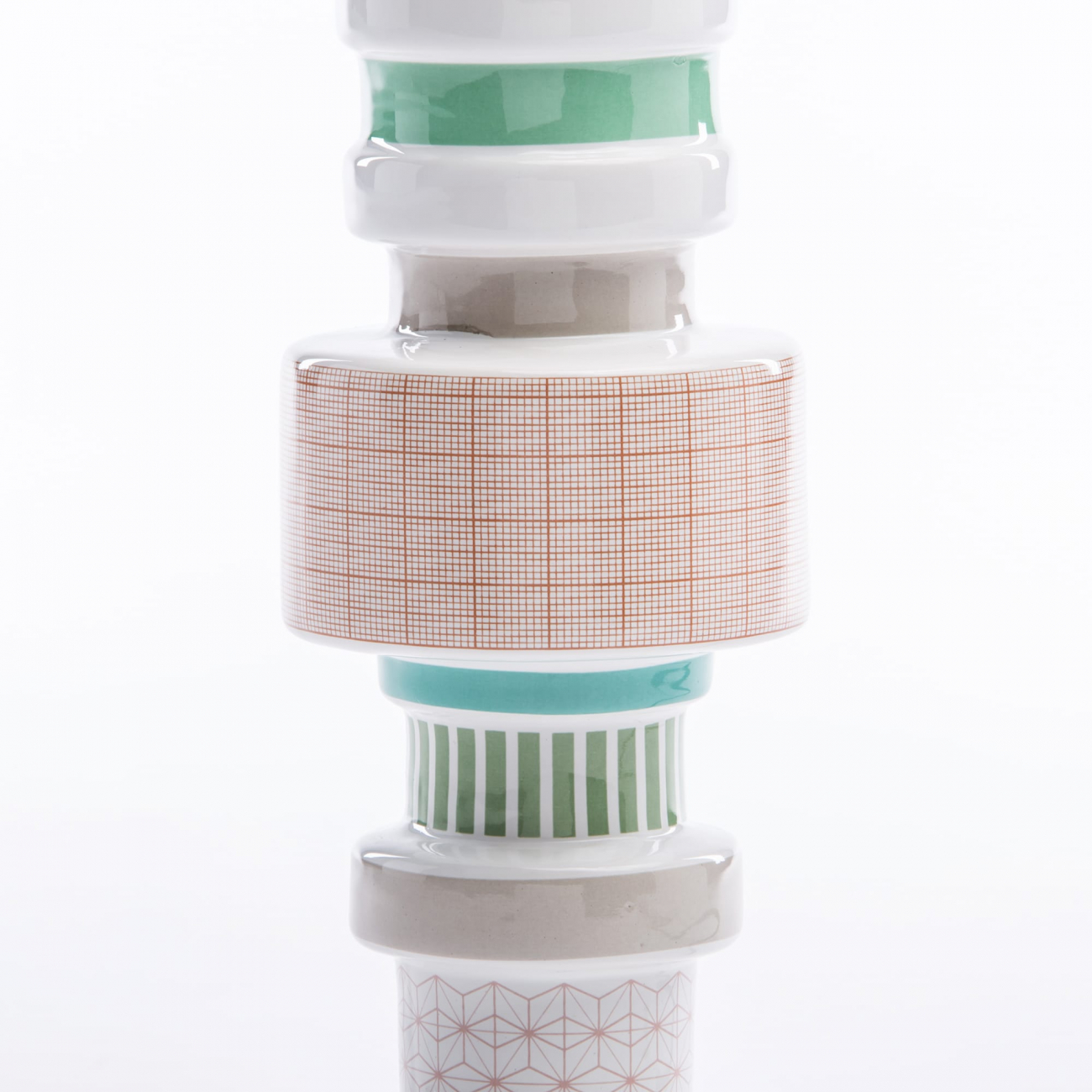 Настольная лампа Moresque Squared от Seletti 07091 SELETTI КОЛОННА 244944 Белый  - Вид №3