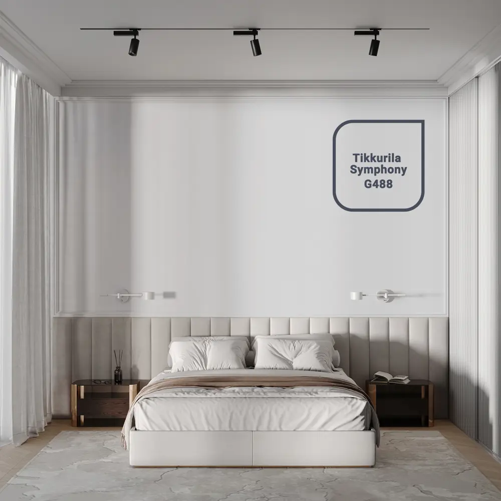 Краска Tikkurila Euro Trend для стен и обоев - моющаяся матовая белая 82115876 STLM-0019450 - Вид №2