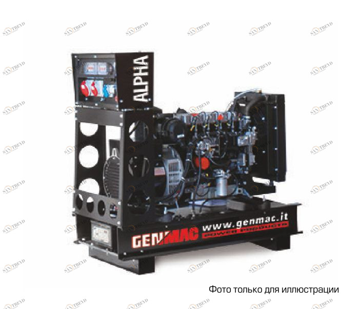 Дизельный генератор Genmac ALPHA G40JO с АВР sun-id-1032496