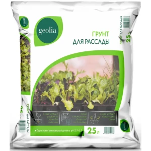 Грунт Geolia для рассады 25л 85473662 STLM-2173612