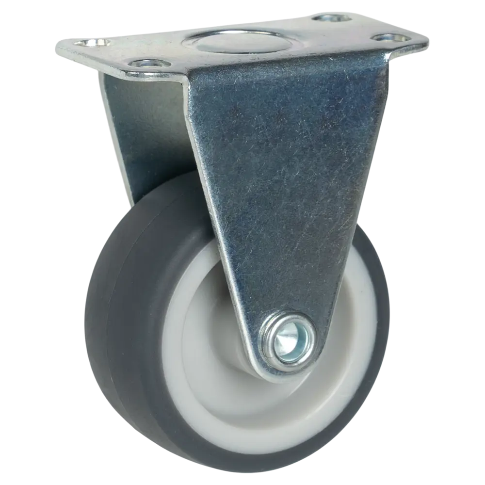 Неповоротный мебельный ролик 40 мм серый, нагрузка 30 кг 89415386 Santreyd STLM-1580546