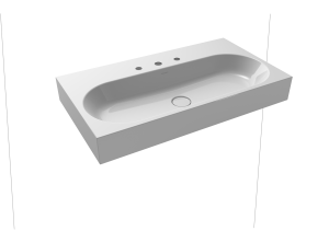 Умывальник KALDEWEI Сталь эмалированная 3062 145 Манхэттен 30623060145