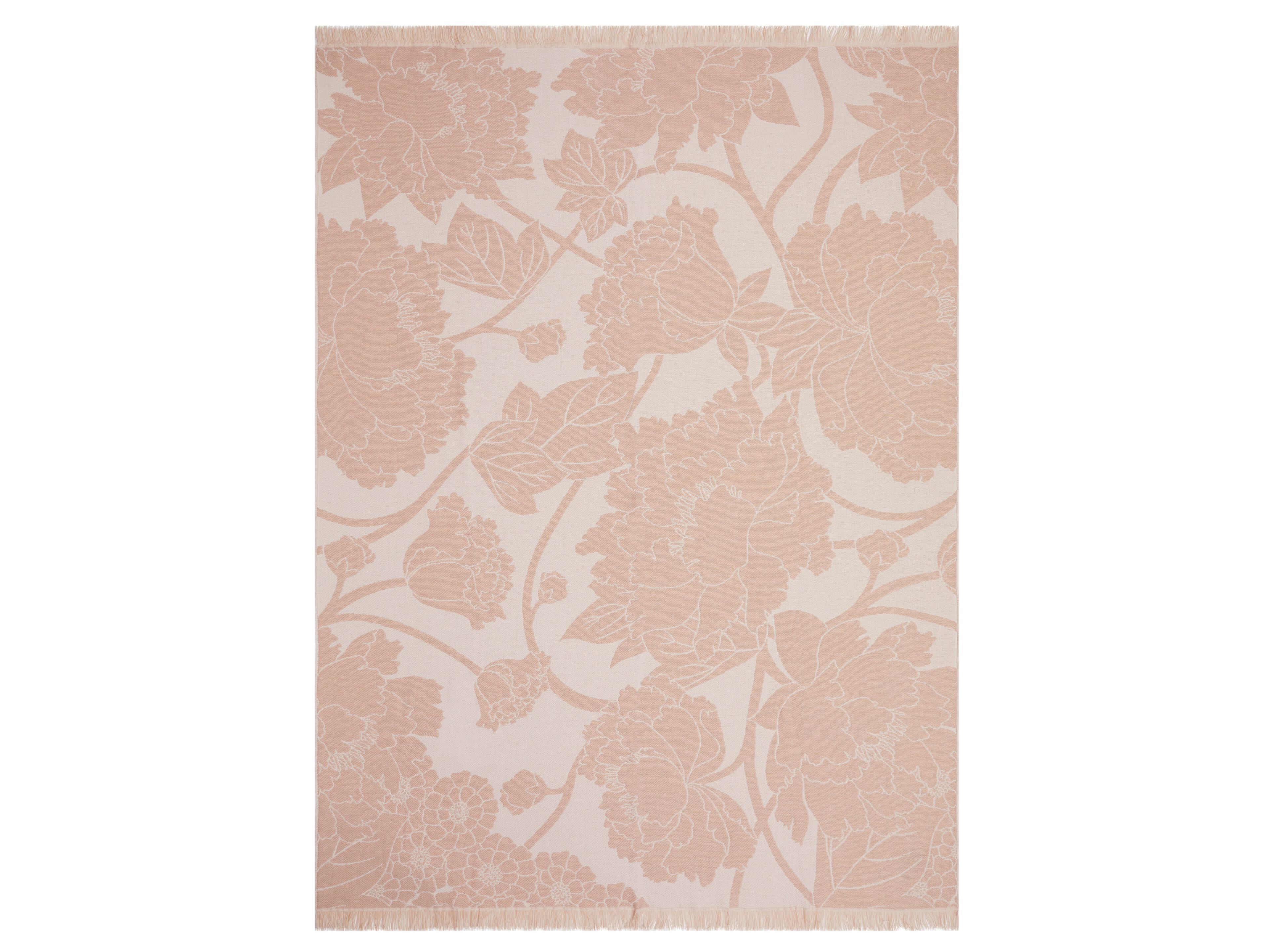 Жаккардовый плед с цветочными узорами K-3 Hana Pop ARCH-00138972