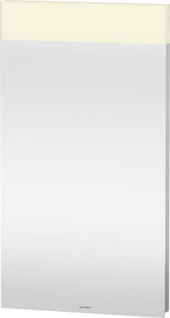 DS746603737 DuraStyle Зеркало с подсветкой Белый алюминий, декор Duravit - Вид №1