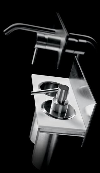 Fir Italia Отдельностоящий держатель зубных щеток из нержавеющей стали Accessoriessteel Abin02b - Вид №2