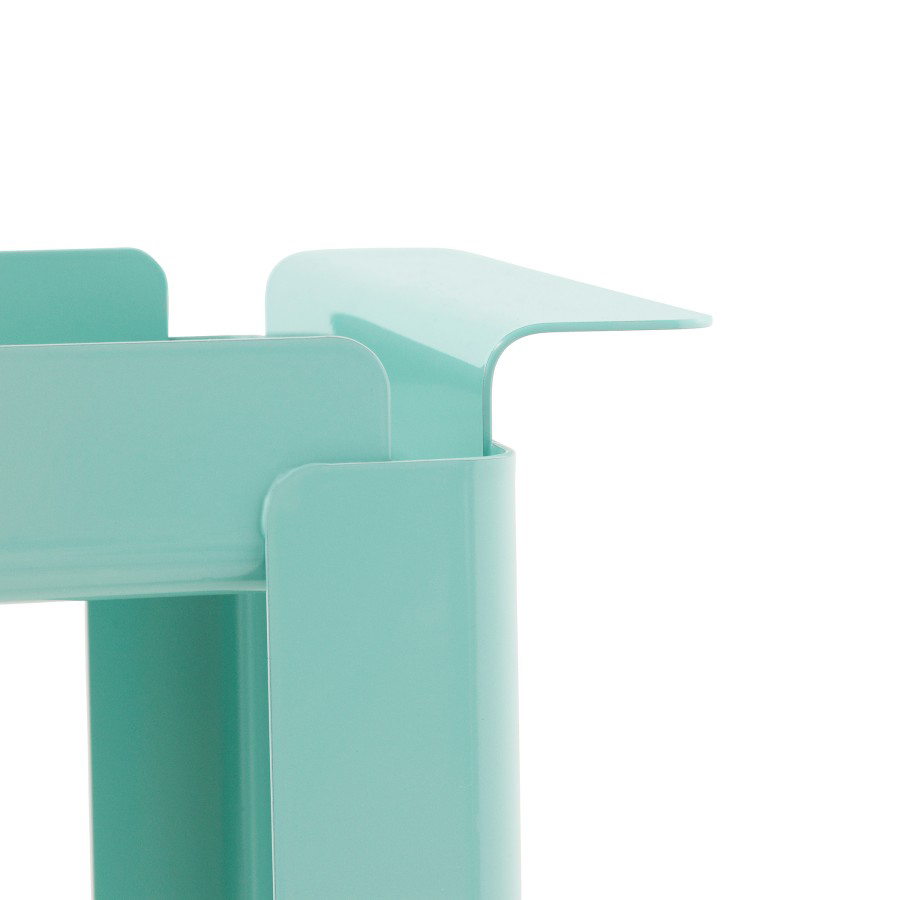 Металлический столик Box большой 47.5х60х33 см, бирюзовый Normann Copenhagen 602237 - Вид №1