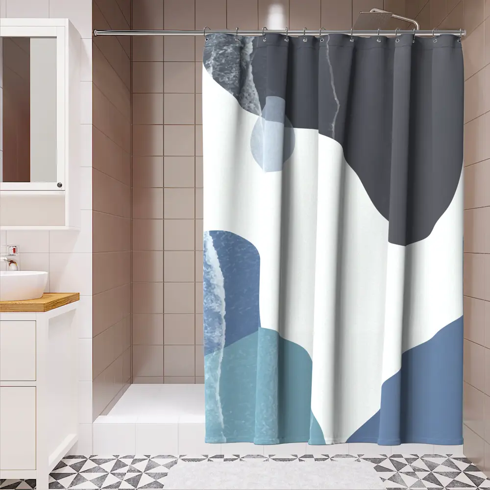 Штора для душа LEMER Arborea - водонепроницаемая защита 180×200 см 89384979 STLM-1574233