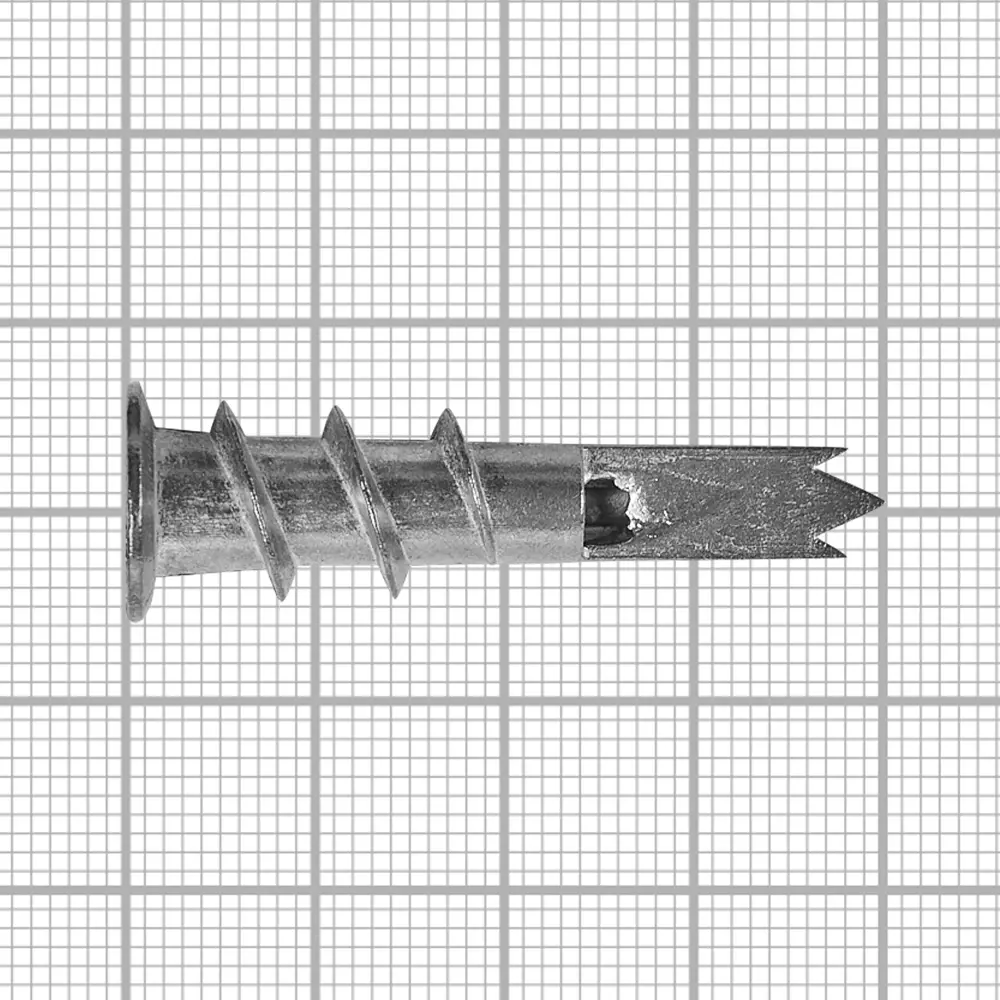 Дюбель Driva 15x38 мм с шурупом 4.5x50 мм, нейлон, 75 шт KNAUF STLM-2067696 - Вид №3