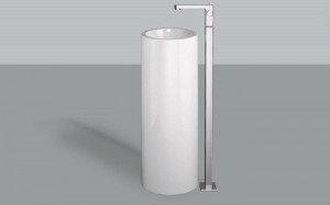 4502000401 Умывальник, wt.rx325k, белая, противомикробное Alape серия K