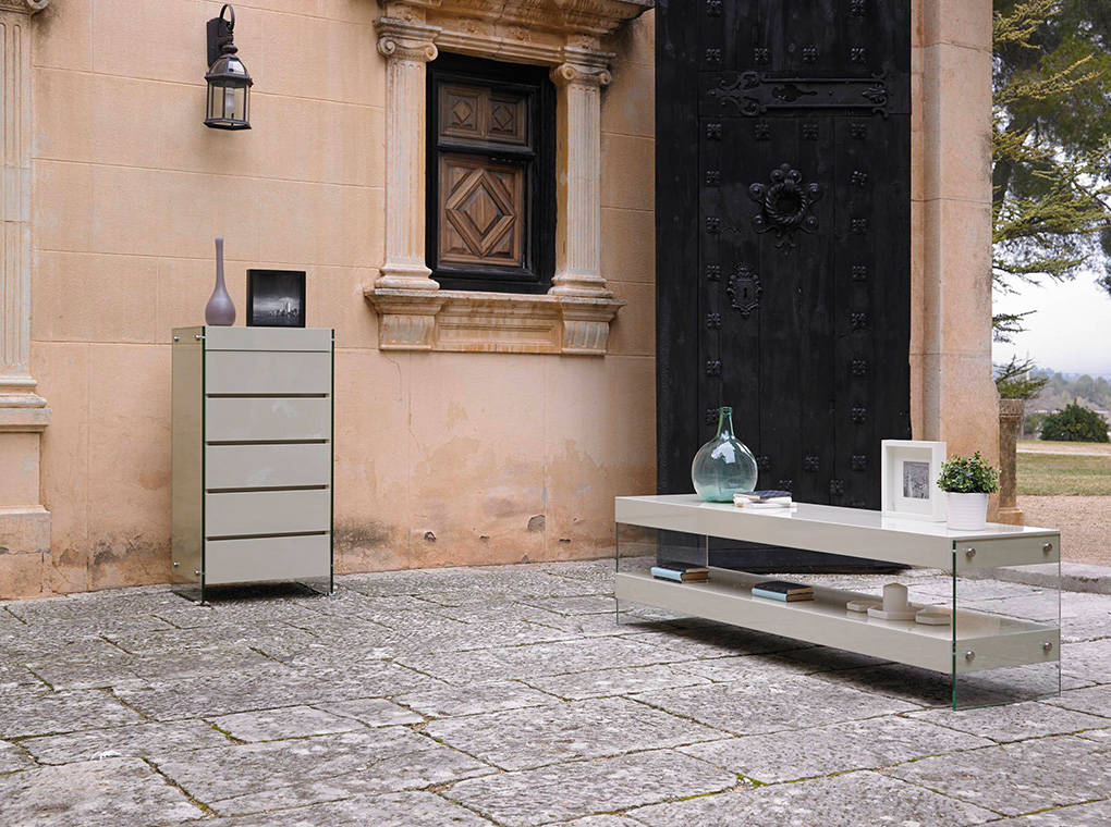 Тумба под телевизор белая CP1110-T от Angel Cerda ANGEL CERDA  288958 Белый  - Вид №1