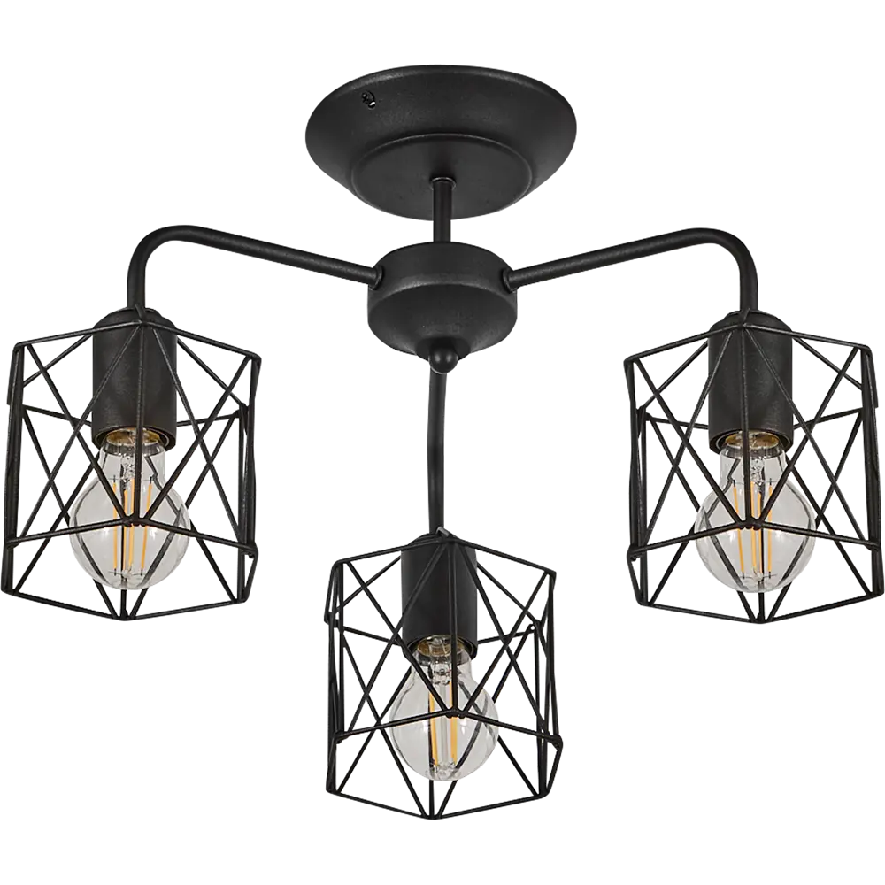 Люстра Vitaluce Актавия - элегантное черное освещение для гостиной 83139318 STLM-0039282 - Вид №2