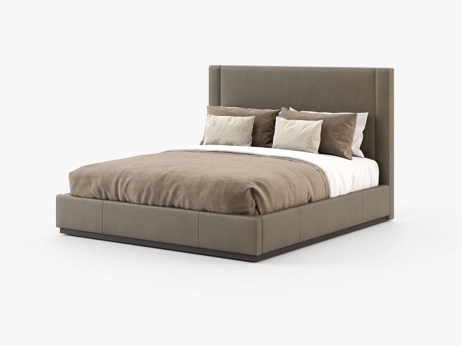 Двуспальная кровать из льна Laskasas CORIN ARCH-00133257 - Вид №6