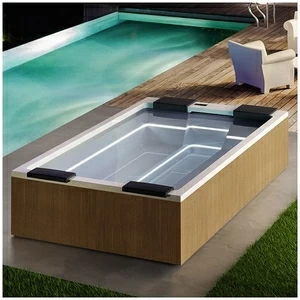 Бассейн Gruppo Treesse Maya Plus-V232I-PL прямоугольный встроенный белый