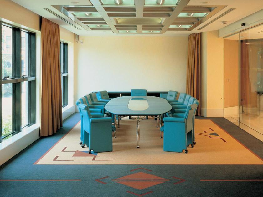 Poltrona Frau Кожаный стол для переговоров с системой управления кабелями L'ufficio - sistemi direzionali sun-id-1465705 - Вид №4