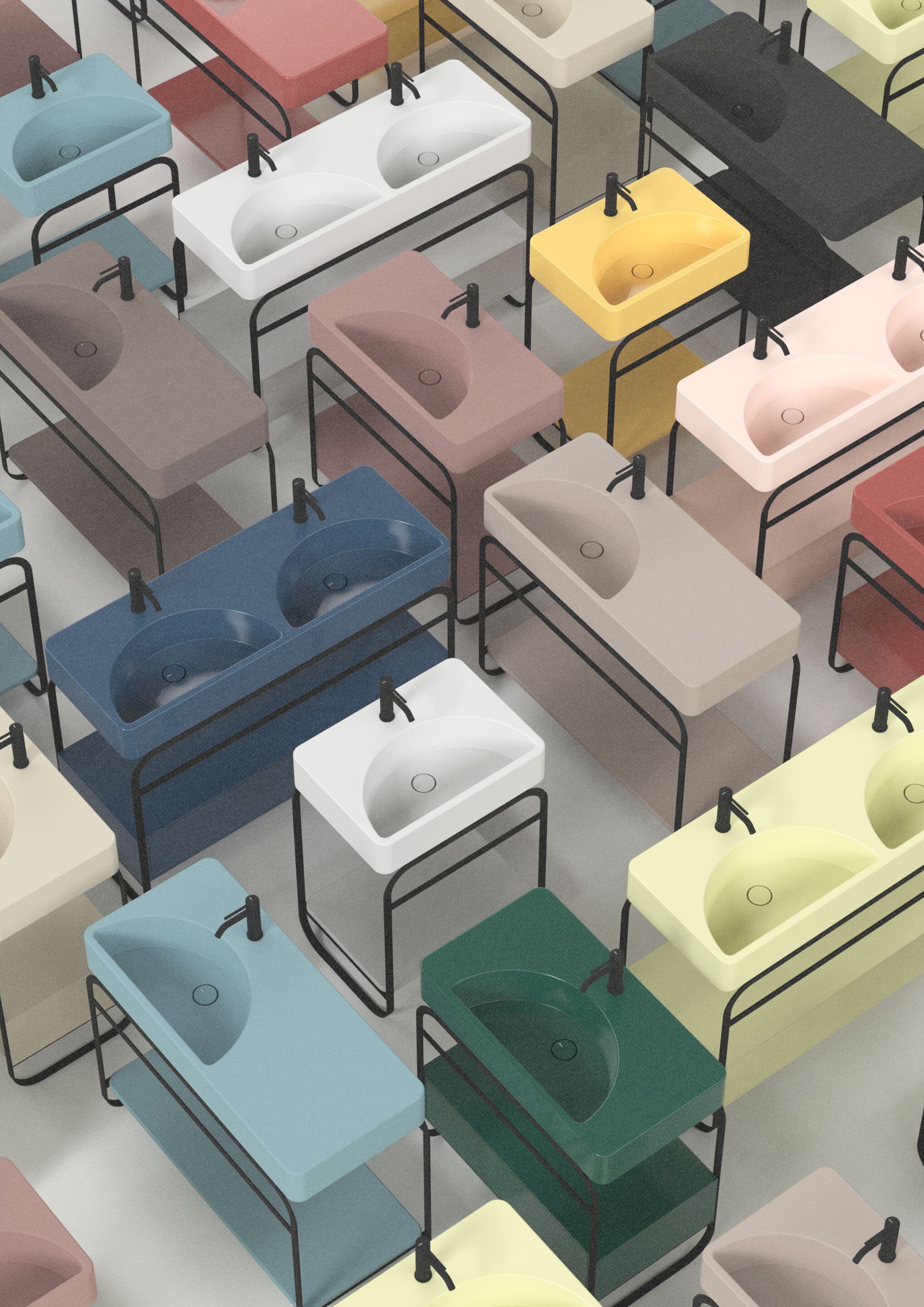 Керамический одиночный умывальник Alice Ceramica Lunaris ARCH-00034417 - Вид №9