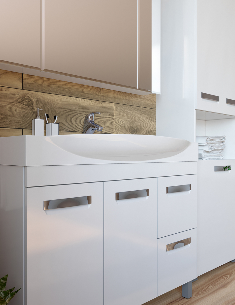 Тумба Plaza 2-1050 (Элвис)1050⨉510⨉8200 мм белый Santreyd sun-id-665173 - Вид №2