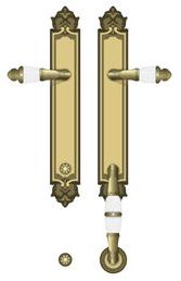 Bronces Mestre Ручка для входной двери из латуни с кристаллами swarovski® Clasica sun-id-1502909 - Вид №12