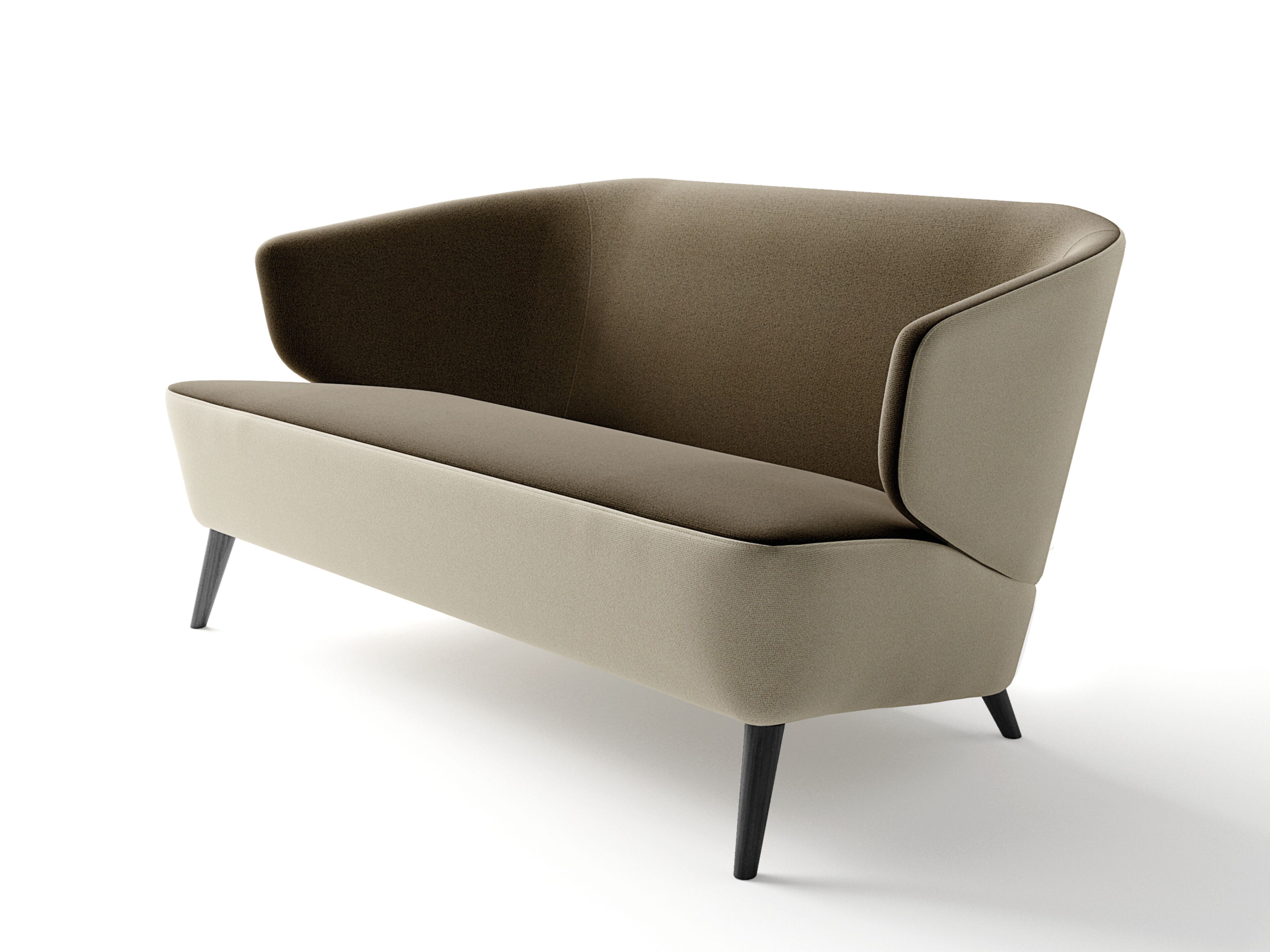 Диван из ткани и кожи Innova Imbottiti Арсенал ARCH-00139069 - Вид №1