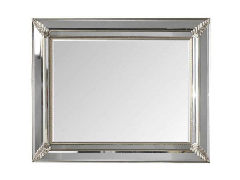 Прямоугольное зеркало с рамкой из настенного стекла Gaia Mobili Complements ARCH-00045343