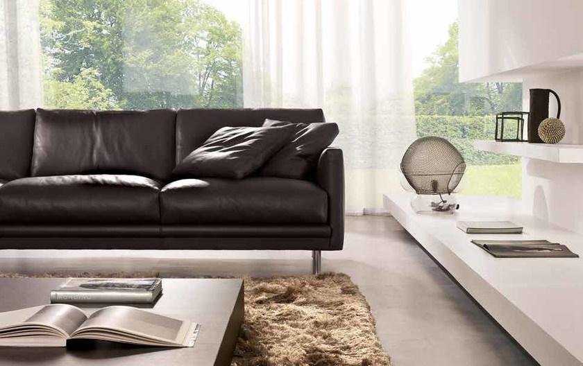 CTS SALOTTI 3-х местный кожаный диван Light sun-id-1447481 - Вид №4