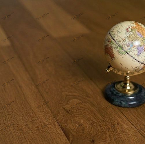 Паркетная доска Amber Wood Дуб Натур (Гладкая) 1860х148 мм 2600200381