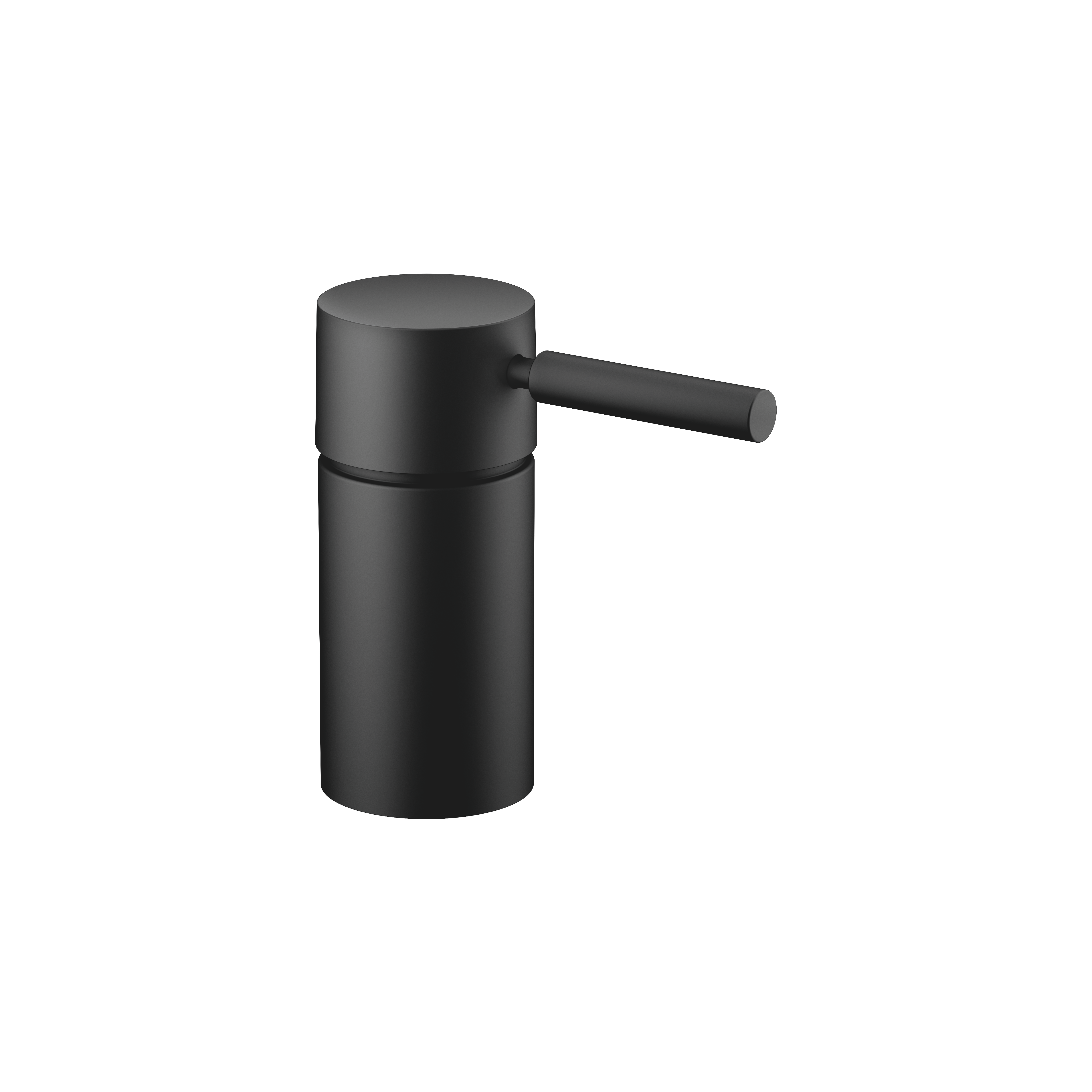 МЕТА Смеситель для ванны однорычажный, для установки на край ванны или на край плитки - матовый черный DornBracht 29300660-33