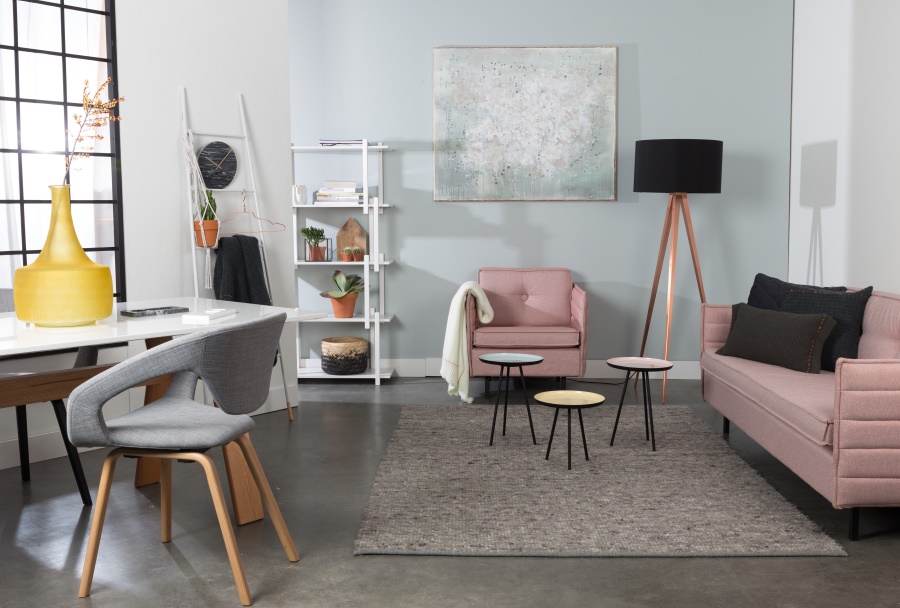 Кресло Jaey, розовое Zuiver 3200063 - Вид №2