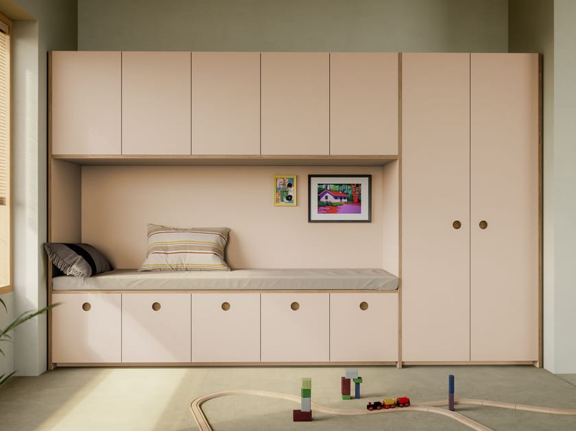 Шкаф-кровать из линолеума Neuvermoebelt SMART LINE FURNITURE ARCH-00132194