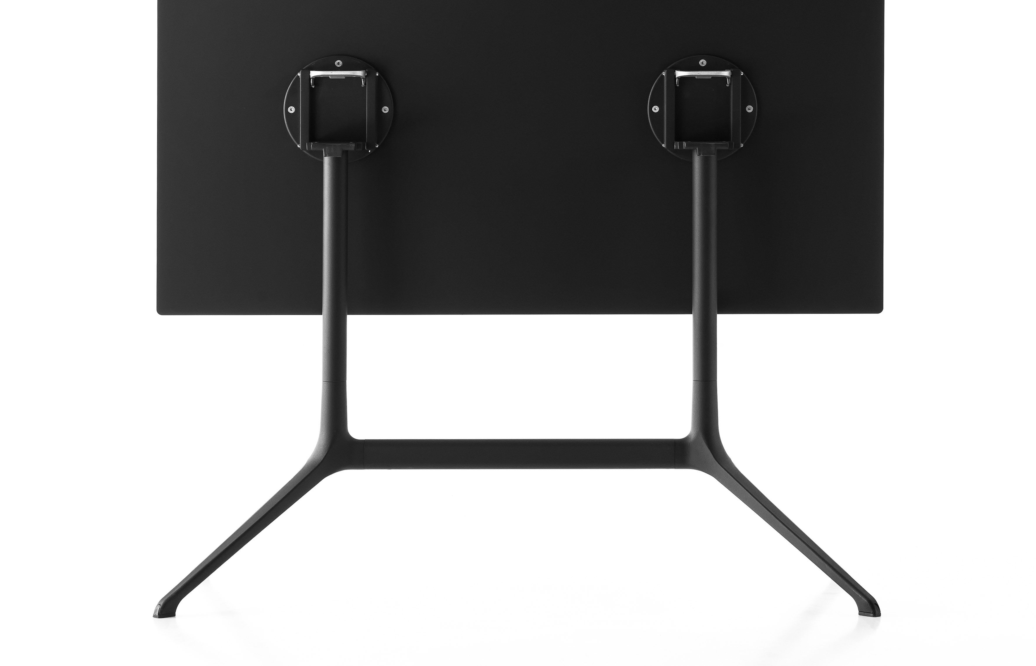 Прямоугольный стол с откидным верхом из литого алюминия Kristalia ARCH-00096698 - Вид №3