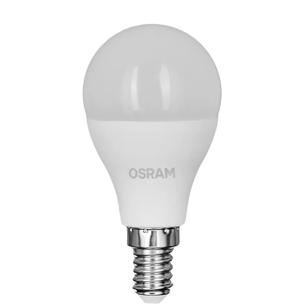 Светодиодная лампа OSRAM шар 9Вт с холодным белым светом 85100793 STLM-1452420 - Вид №1