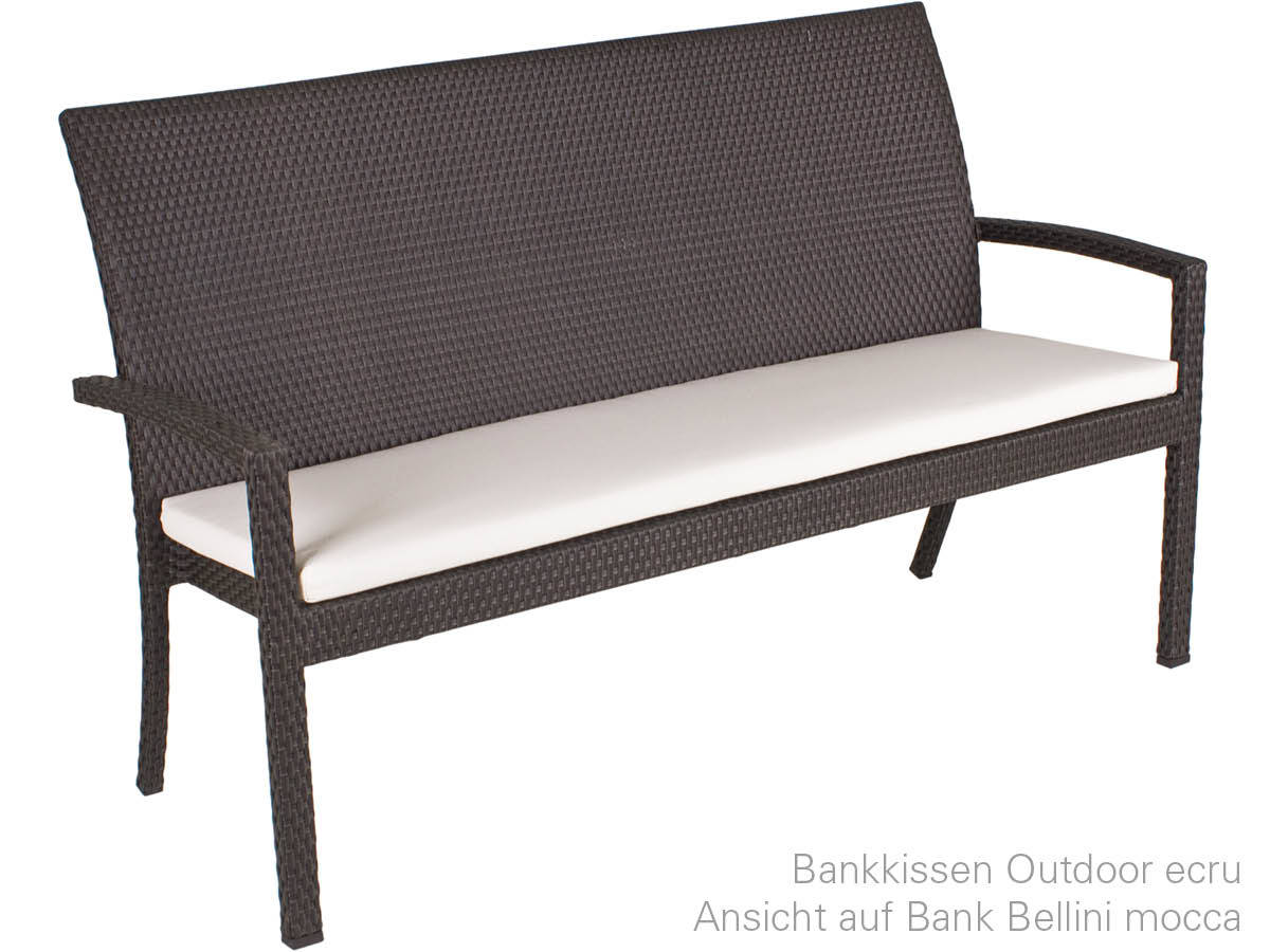 68.00.0127 Скамья Bellini mocca 3-х местная Mbm  - Вид №4