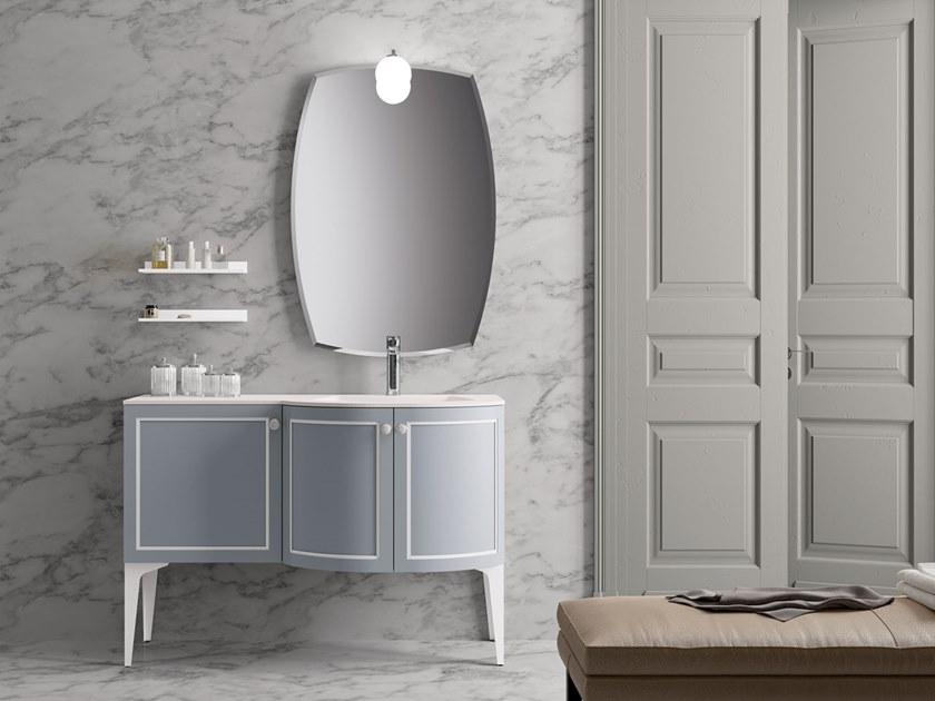 Archeda Тумба под умывальник из дерева с зеркалом Seta sun-id-1398955 - Вид №2