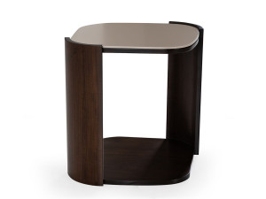 Деревянный квадратный журнальный столик