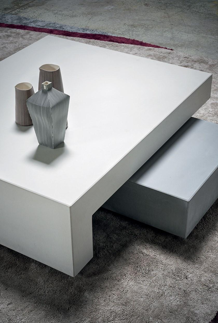 BAXTER Журнальный столик квадратный из бетона sun-id-1464610 - Вид №5