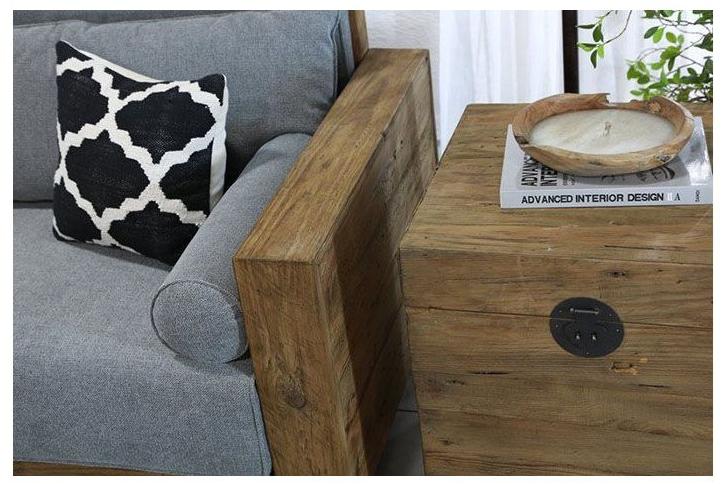 Arrediorg.it® Журнальный столик из цельной древесины / прикроватный столик Woodside Ah763 box  - Вид №9