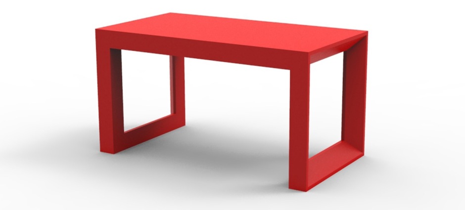 027312 Скамейка Vondom Frame - Вид №5