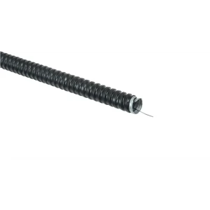 Металлорукав с зондом МПГНГ-LS-15 50 м цвет черный