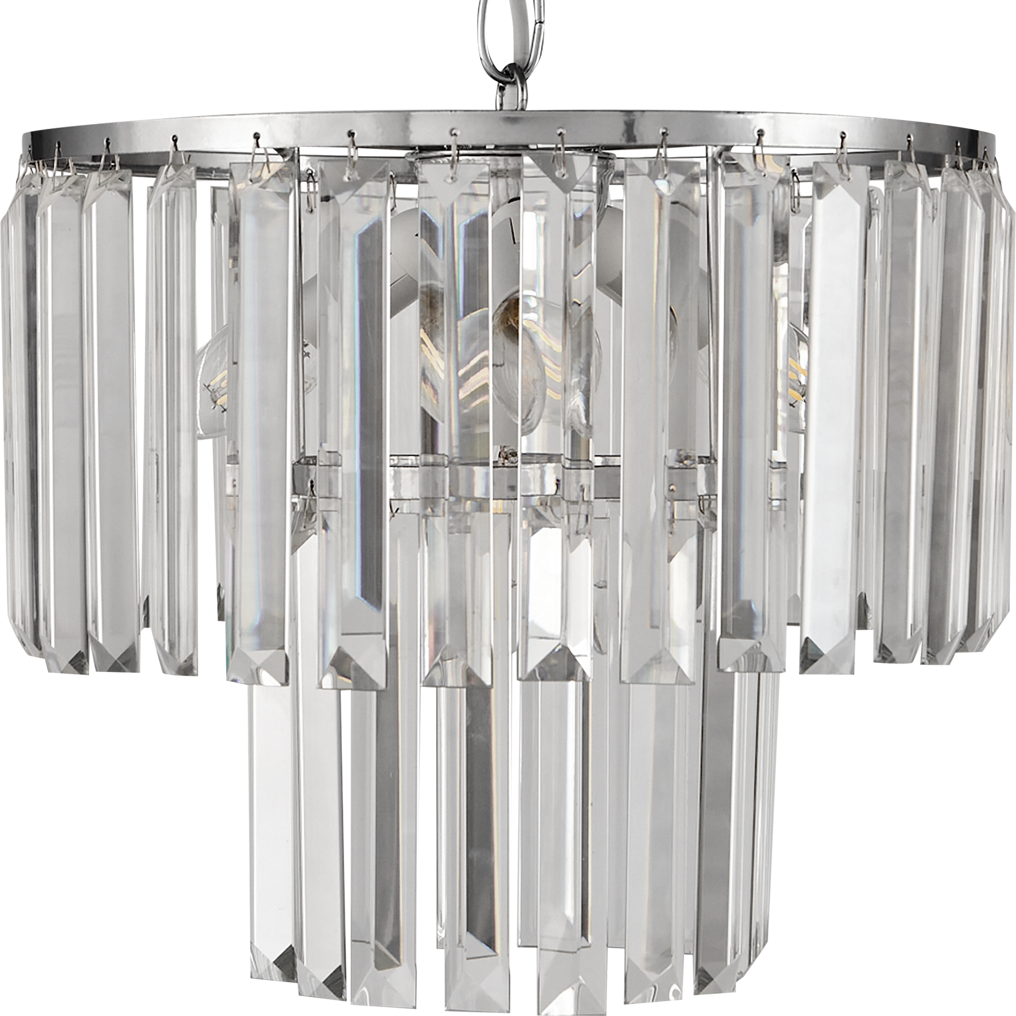 Vitaluce Эльза - хрустальная подвесная люстра на 4 лампы с регулировкой высоты 89697133 STLM-0079816 - Вид №1