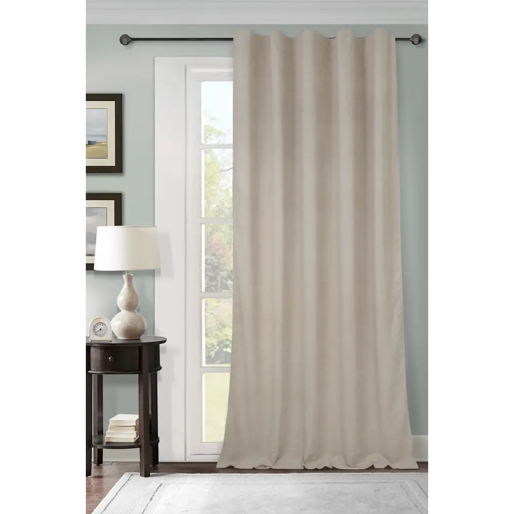 Штора на ленте California 200x280 см цвет коричневый MIAMOZA STLM-2051792 - Вид №3