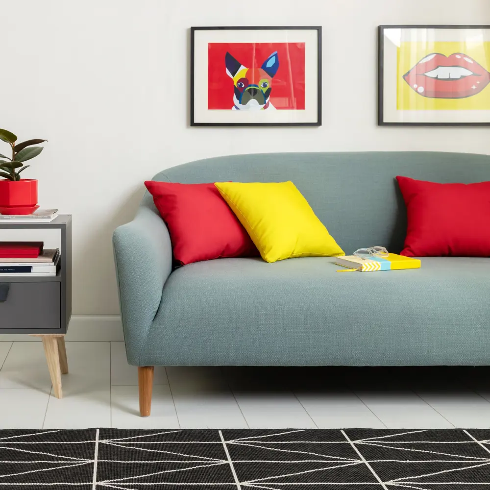 Подушка декоративная «Яркость» 40х40 см цвет жёлтый SEASONS STLM-2187061 - Вид №5