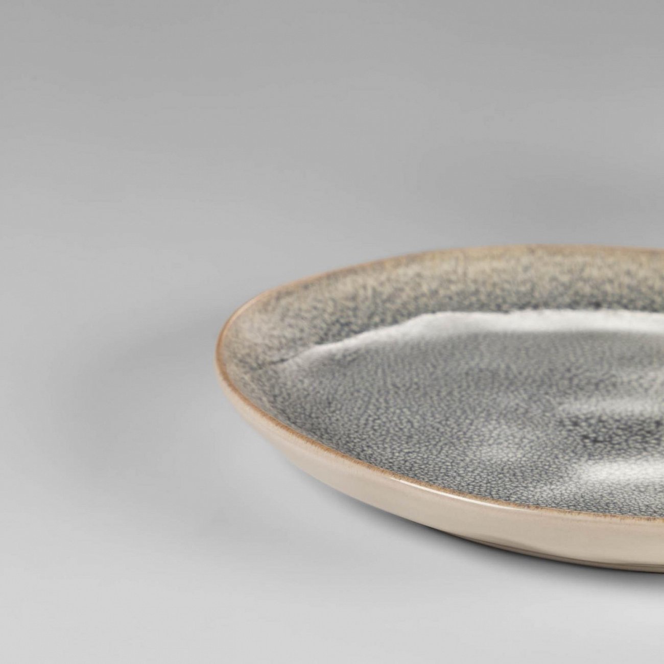 Тарелка керамическая десертная бело-голубая Sachi от La Forma LA FORMA SACHI 00-3865099 Голубой  - Вид №1