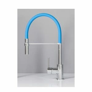 Смеситель для кухни Aquanet FF6215 синий