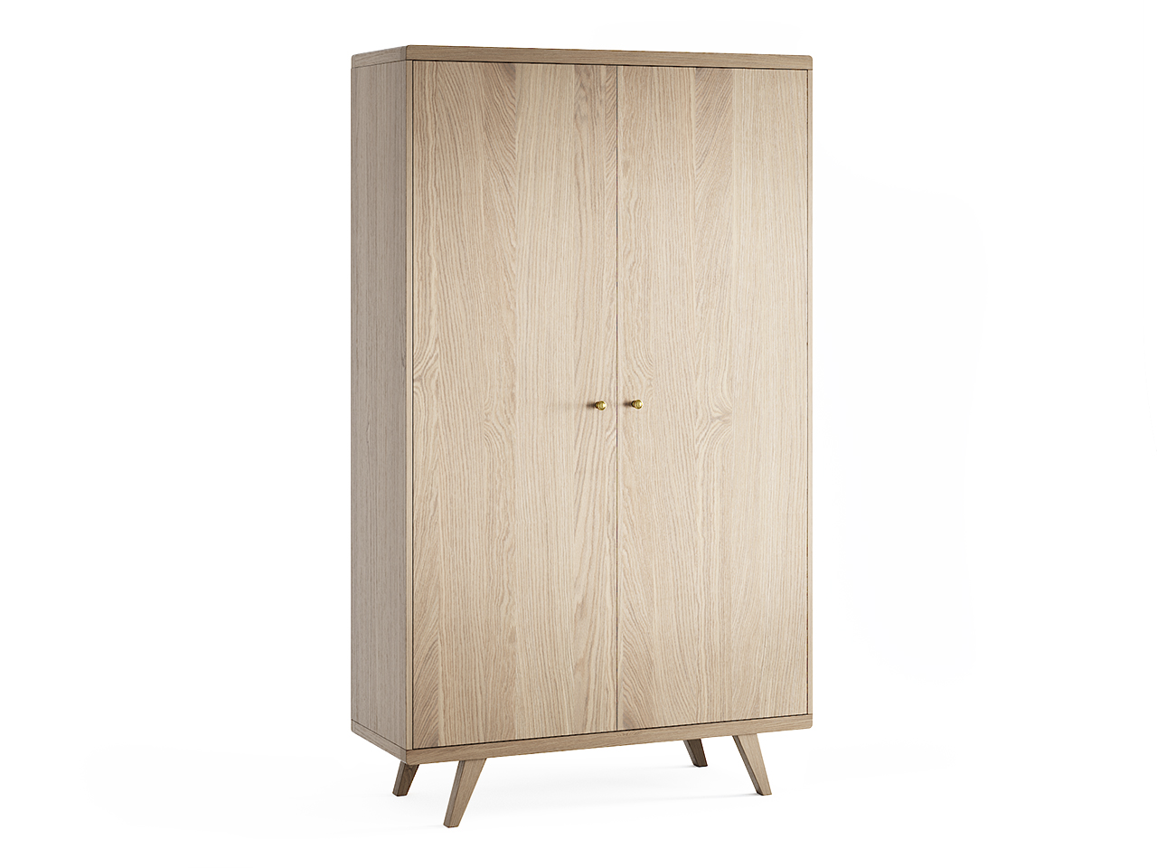 Шкаф распашной двухдверный бежевый Thimon THE IDEA  210340 Дуб сонома;бежевый  - Вид №1