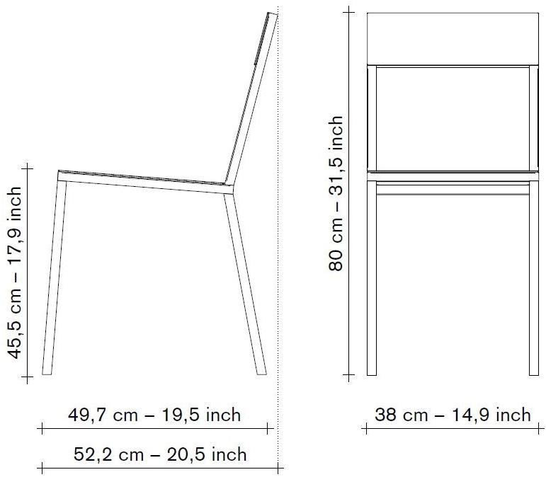 valerie_objects Алюминиевый садовый стул с открытой спинкой sun-id-1436727 - Вид №35