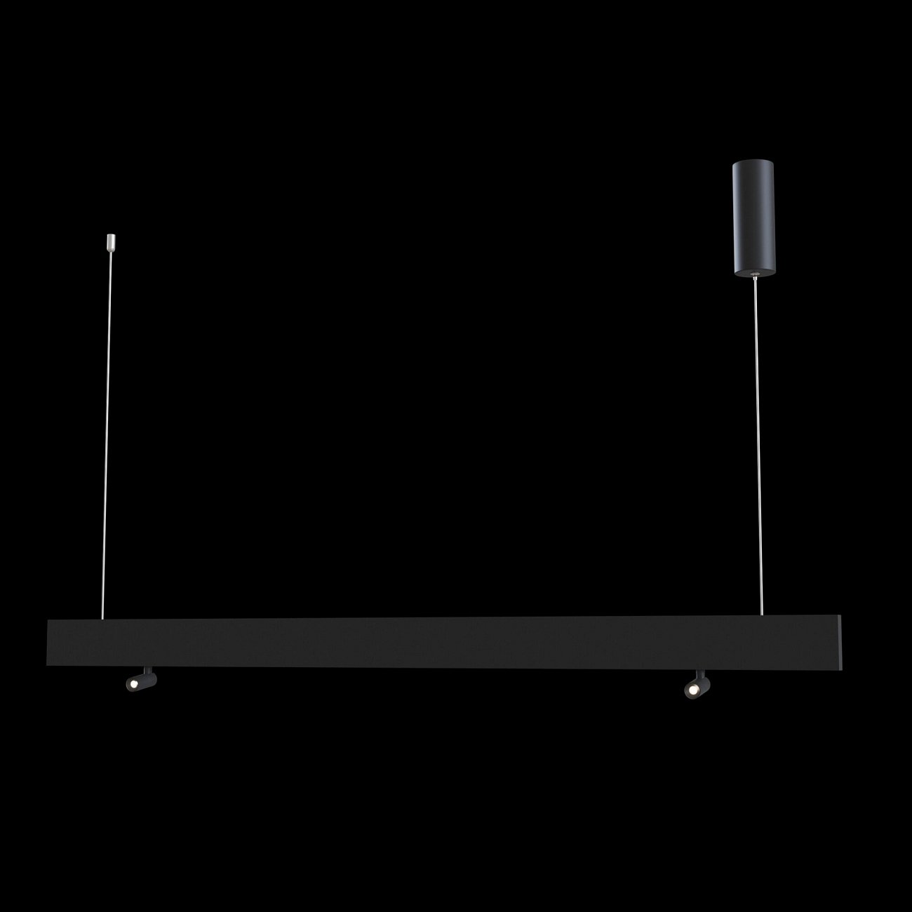 Светильник подвесной светодиодный на 3 лампы черный Puntero P068PL-L27B4K TECHNICAL PENDANT 00-3957070 Черный  - Вид №5